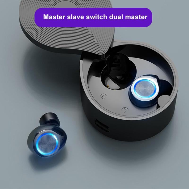 

TW70 Mini Wireless Bluetooth 5.0 TWS In-Ear Earphones Earbuds with Charge Box