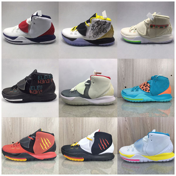 

Arrival Men Kyrie VI Mens Basketball Shoes 6S 6 USA N7 Boys Women Sport Sneakers