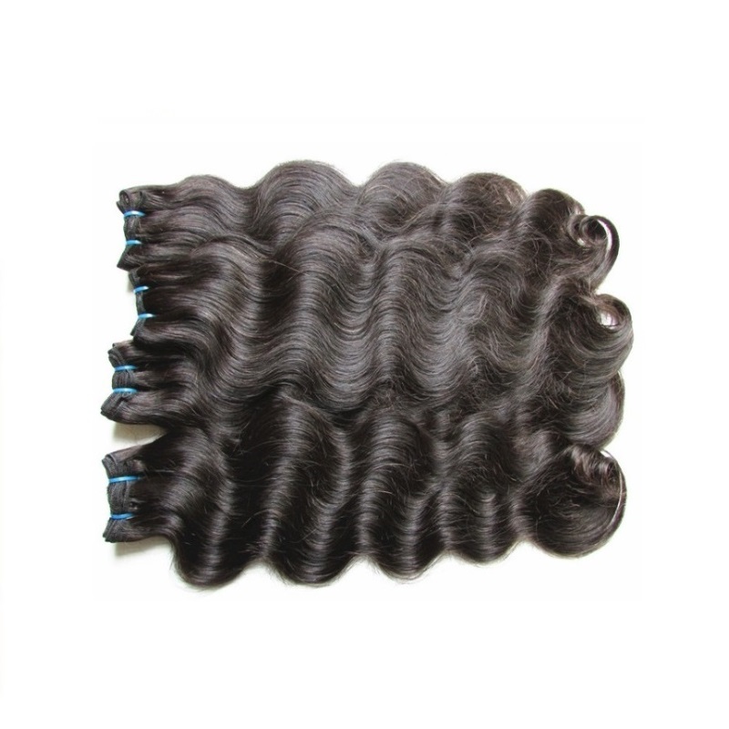 Obehandlad 10A Grade Cuticle Aligned Virgin Remy Human Hair Bundles 4PCS 400G LOT 30INCH Human Hair Buntlar Weave Cut från en givare