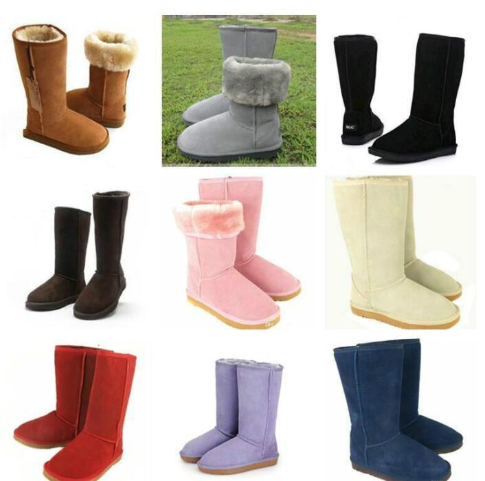 

High Quality WGG Women's Classic tall Boots Womens Snow boot Winter leather bootS SHEOS, #20