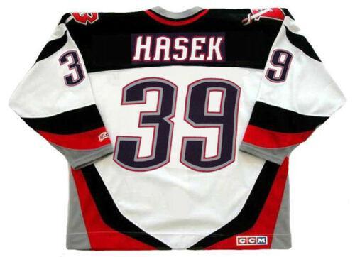 

Men Women Youth DOMINIK HASEK Buffalo Sabres 1999 CCM Home Hockey Jersey All Stitched Top-quality Any Name Any Number Goalie Cut, Custom any name any number