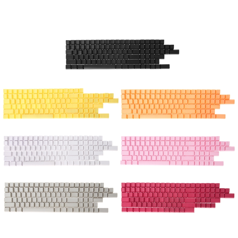

Blank 104 Keys Keyboard PBT Keycaps For Cherry MX Keyboard Switch Mechanical Replaceable Keycaps