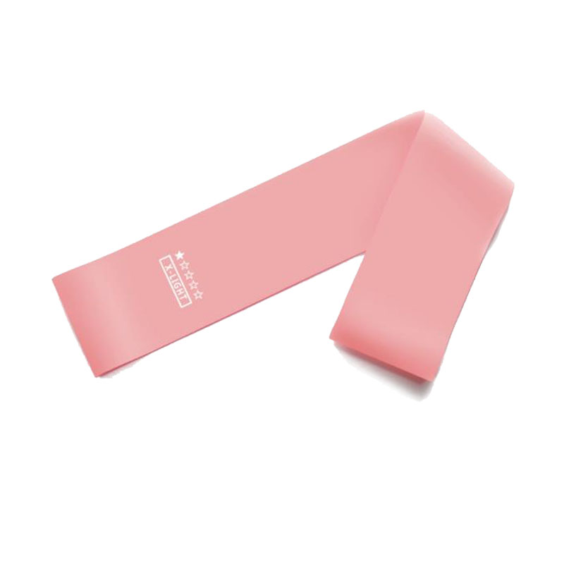 

Professional Pink 5pcs/bag exercise fitness yoga Resistance Band Powerlift 10bags