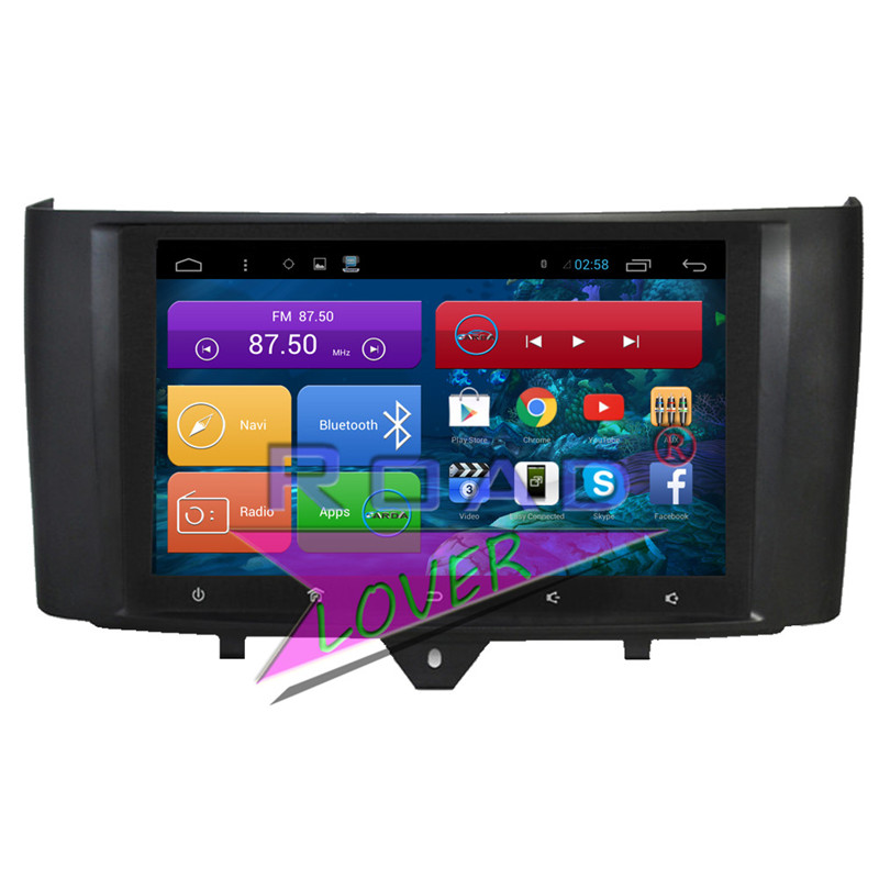 

Roadlover Android 6.0 Car GPS Navigation For Smart 2010 2011 2012 2013 2014 2020 Stereo Radio Auto Player Video 2Din NO DVD