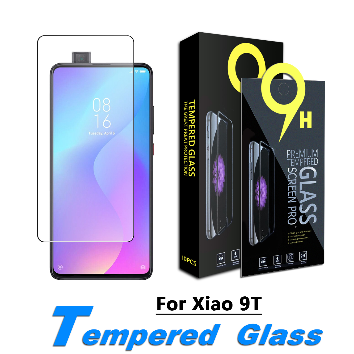 

KAREEN Screen Protector for Xiaomi Mi 9T, XiaoMi 9T Pro, Redmi K20, Redmi K20 Pro Tempered Glass Film 0.33mm with Paper Box