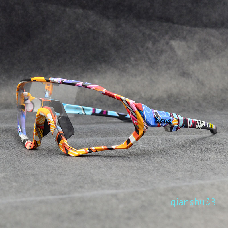 

Potocromatico Oculos Ciclismo Bicycle Sunglasses Road Cycling Glasses Outdoor Sports Sun Glasses Women Discoloration Bike Eyewear