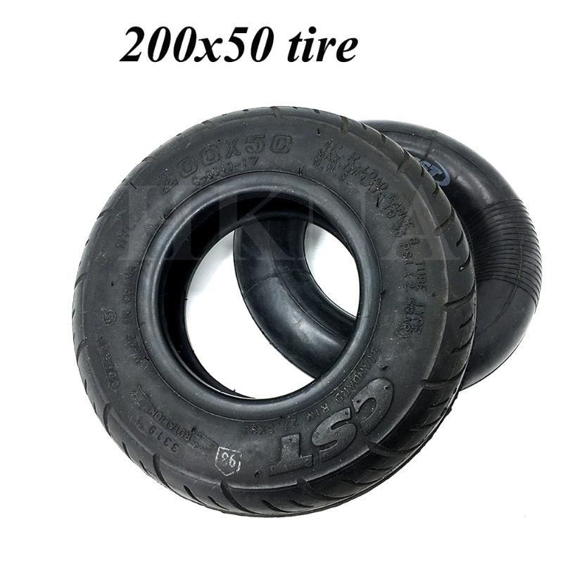 

High Quality 200x50 Tire Electric Scooter CST Tyre Inner And Outer Tube, 8 Inch Thickened Replacement Tires