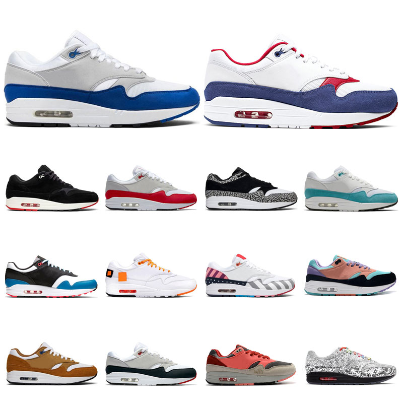 

2020 Running Shoes Mens Womens White Red Blue Parra Elephant Patch Anniversary Royal Bred Fashion Sports Sneaker size 36-45, 17 turquoise