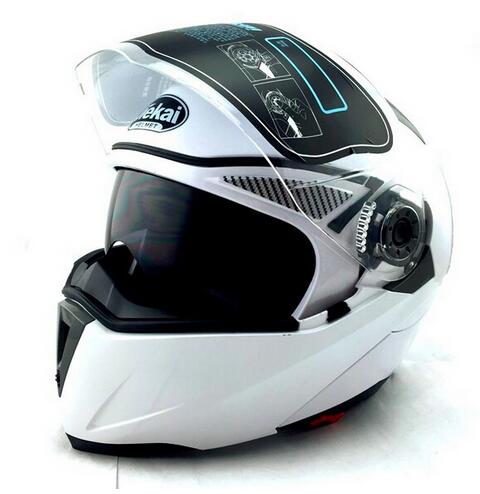 

NEW ARRIVALS DOT ECE sticker JIEKAI 105 Flip Motorcycle helmet / helmet Helm motocicleta motocross race, As pic
