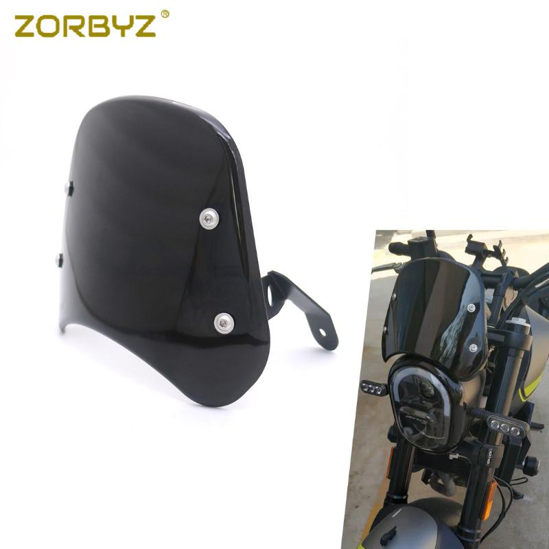 

ZORBYZ Smoke ABS Front Headlight Windshield Fairing Windscreen Deflector For Benelli Leoncino 250