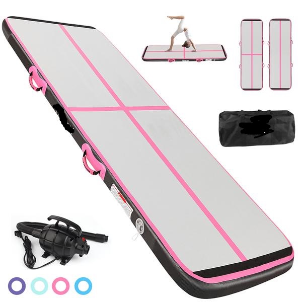 

Inflatable Gymnastics Mat - 9.8*3.3ft (3*1m) - Carbon Fiber Version inflatable gymnastics mats are perfect for practicing gymnastics
