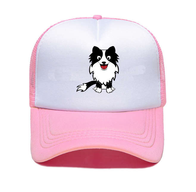 

Family Matching Trucker Caps Dad Mom Caps Cool Happy Hat Cap Summer Mesh Baseball Hat for Men Women Kid, Orange