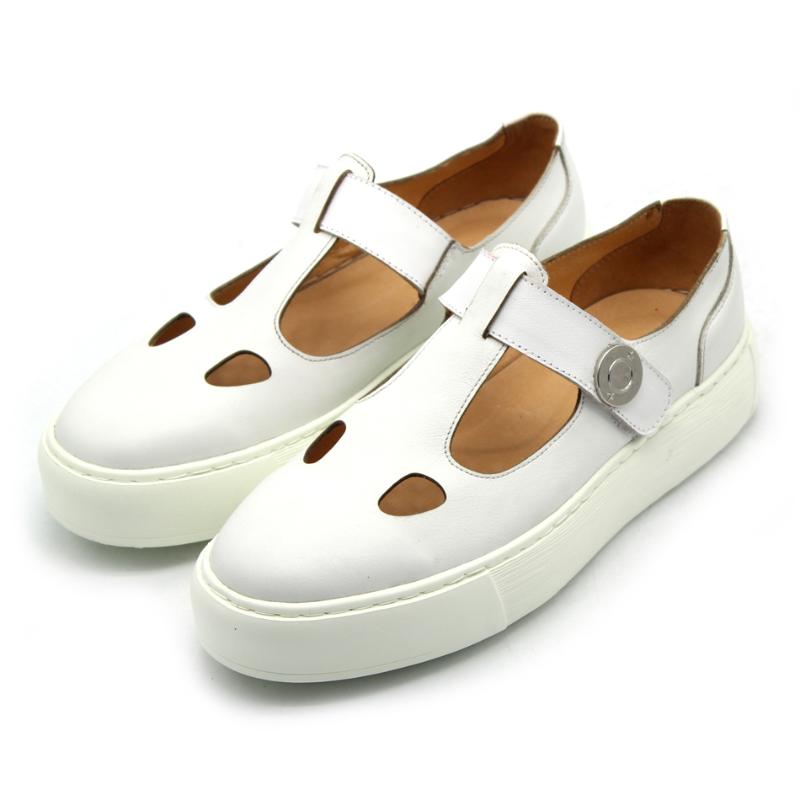 

2020 Hot Selling Thick with Sandals Cover toe Ankle Strap Mens Gladiators Leisure Shoes White Black Size 45