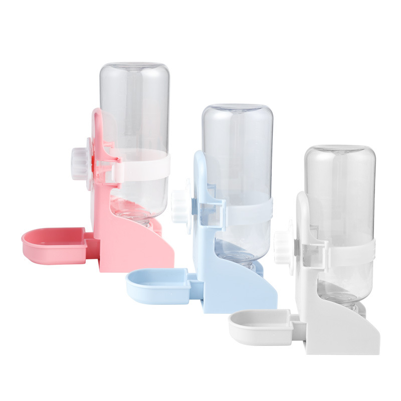 

Pet Dog Water Feeder Dog Cage Bird Cage Hanging Water Bottle Cat Drinking Automatic Water Storage Machine Large 500Ml