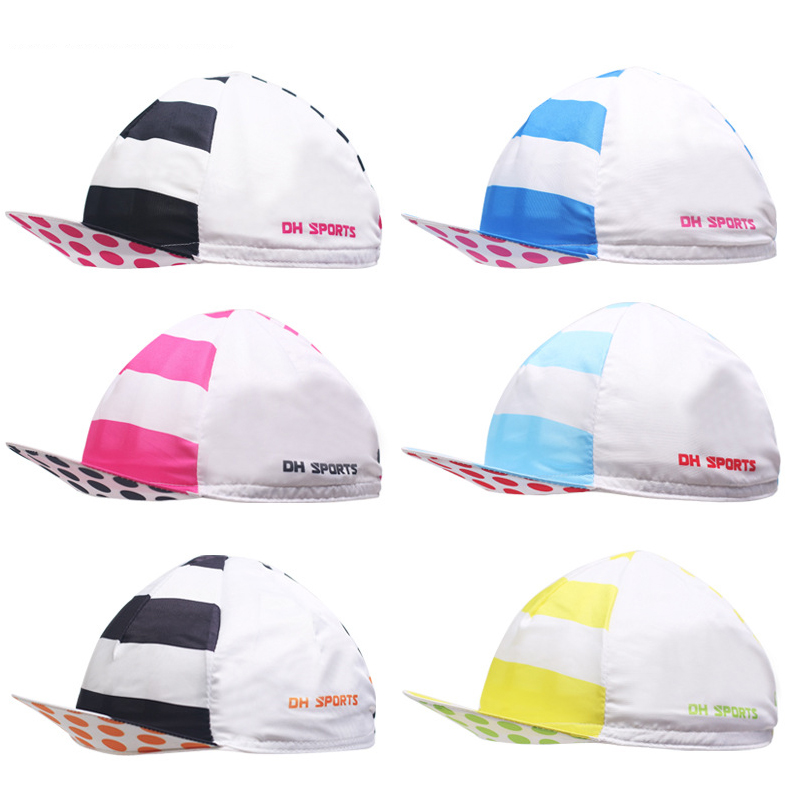 

Riding Sunscreen Small Cloth Cap Quick-Drying Polyester Cycling Hat Bicycle Cap Helmet Lining UV Proof Dust-proof Unisex, Type3