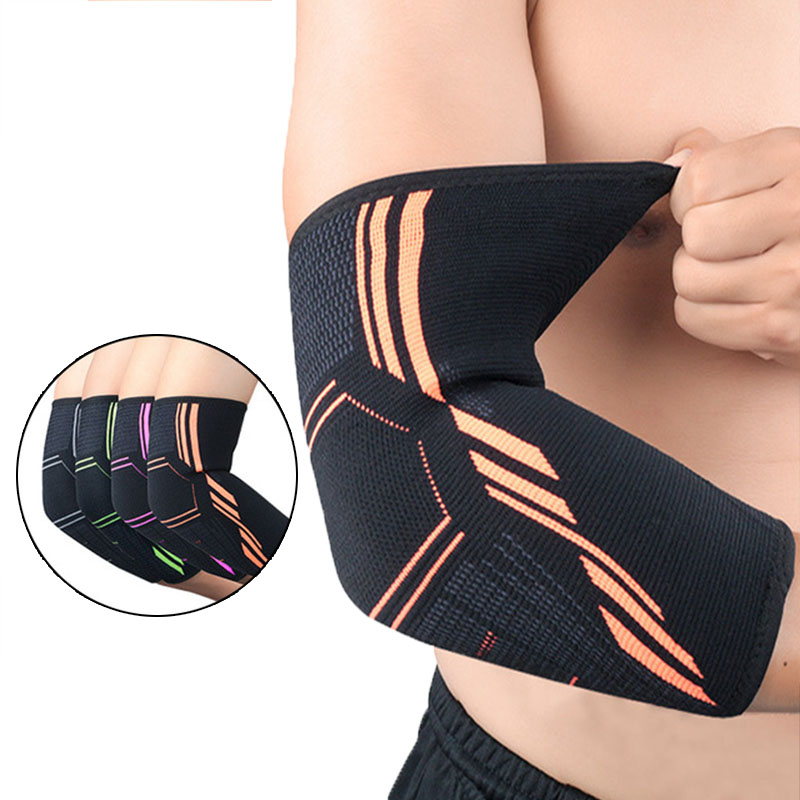 

Elbow Support Sport Protector Elastic Sport Gym Elbow Protective Pad Absorb Sweat Basketball Arm Sleeve Brace, Green