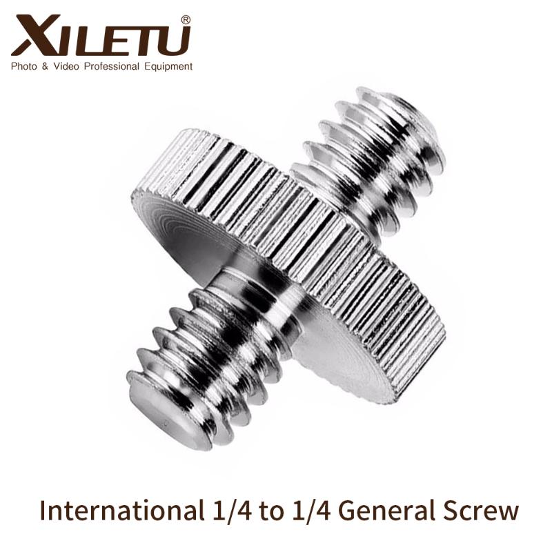 

International Standard 1/4 to 1/4 Threaded Tripod Screw Adapter Standard Tripod Mounting Thread Camera Screw Adapter Converter