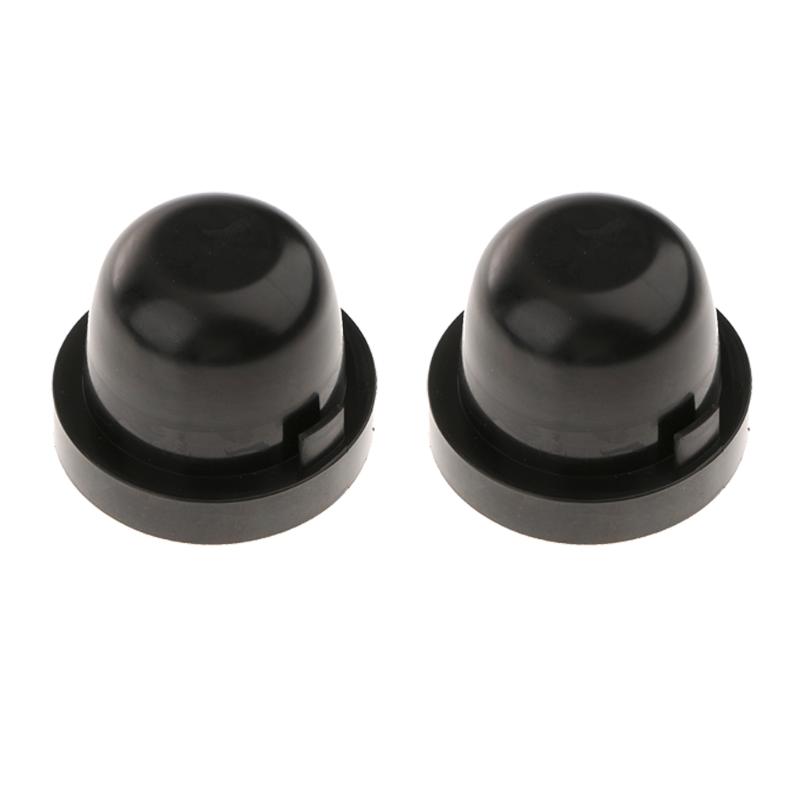 

2x Universal HID LED Headlight Headlamp Dust Cover Light Cap Dustproof 65mm/70mm/75mm Rubber Housing Seal Cap, As pic