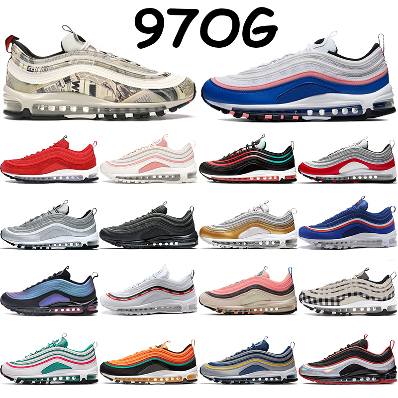 

Mens running shoes 97s silver bullet triple black white south beach neon seoul LX throwback future olympic rings pack blue red sneakers, 11. olympic rings pack blue