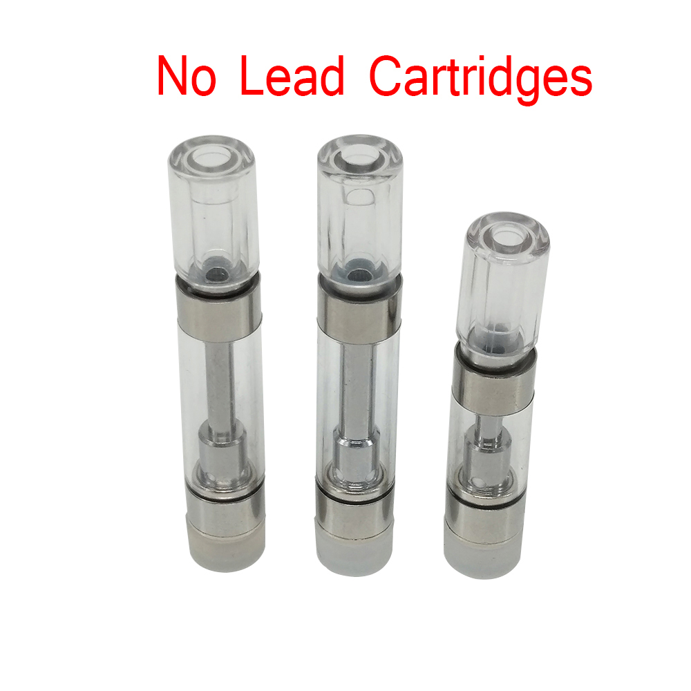 

Customizable Logos Lead Free Disposable M6T eCig Ceramic Coil Press Tip Extract Thick Oil Vape Cartridges 2.0mm Oil Holes Wickless Atomizer
