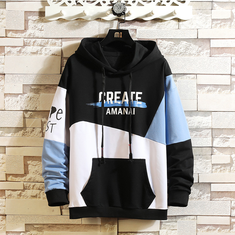 

Spring Autumn 2020 Print Skateboard Casual New Men Hip HOP Hoodies Sweatshirts Streetwear One Piece Brand kg-34, 7233 2