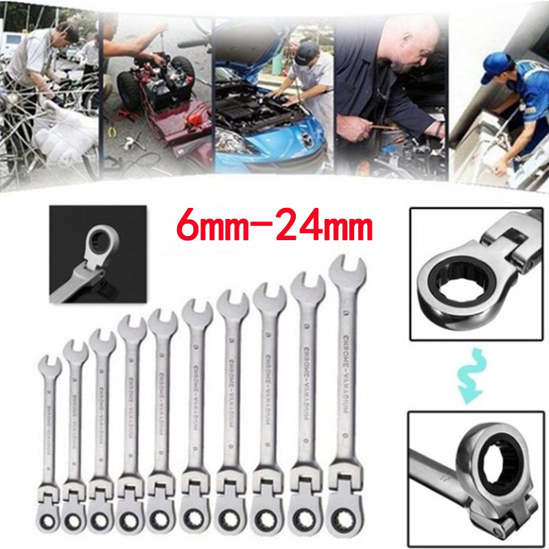 

Wish Multifunctional Wrenches Quality Ratchet Tool High Flexible Spanner