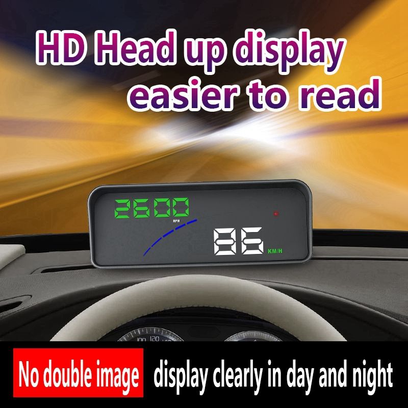 

2020 P9 HUD Smart GPS Car Head Up Display OBD2 Over Speed Warning Alarm System car dvd