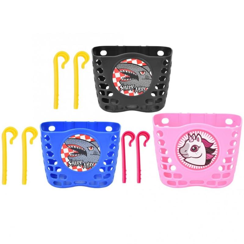 

Childen Bike Basket Cute Front Bag Hanging Basket Durable Bike Bicycle Shopping Holder Bag for Children Kids Accessories