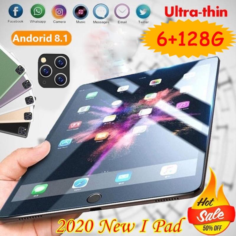 

Hot Sale 10.1 Inch Ten Core 6G +128G Android 9.0 WiFi Tablets Dual SIM Dual Camera 8.0MP IPS Bluetooth 4G WiFi Tablets, Black