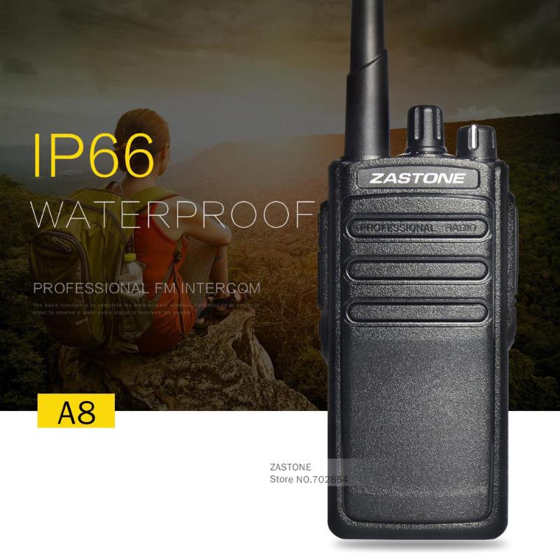 

Zastone A8 10W IP66 Waterproof Walkie Talkie 10km Long Range Handheld Two Way Radio UHF 400-480MHz CB Ham Radio Communicator