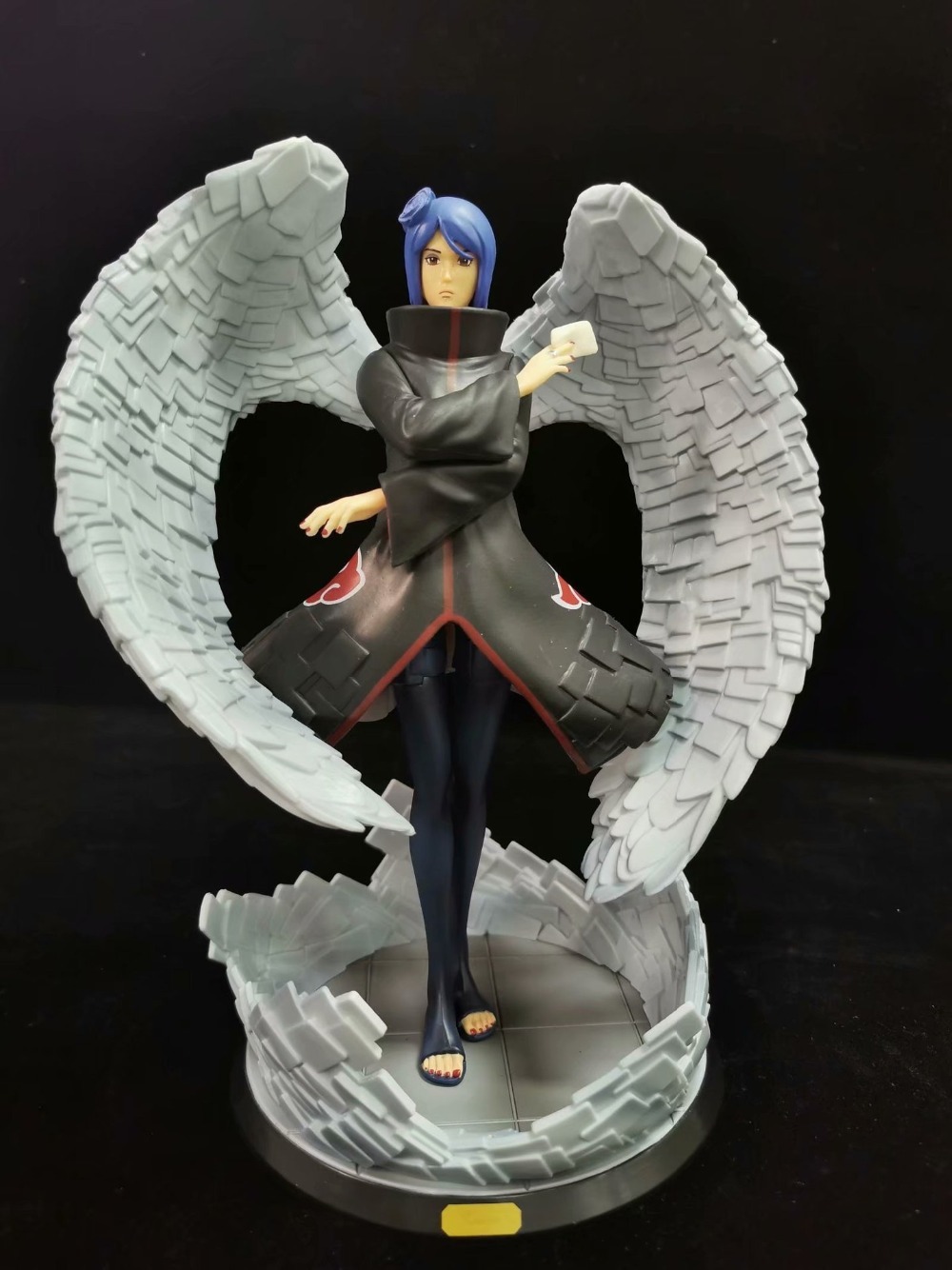 battle damaged konan statue