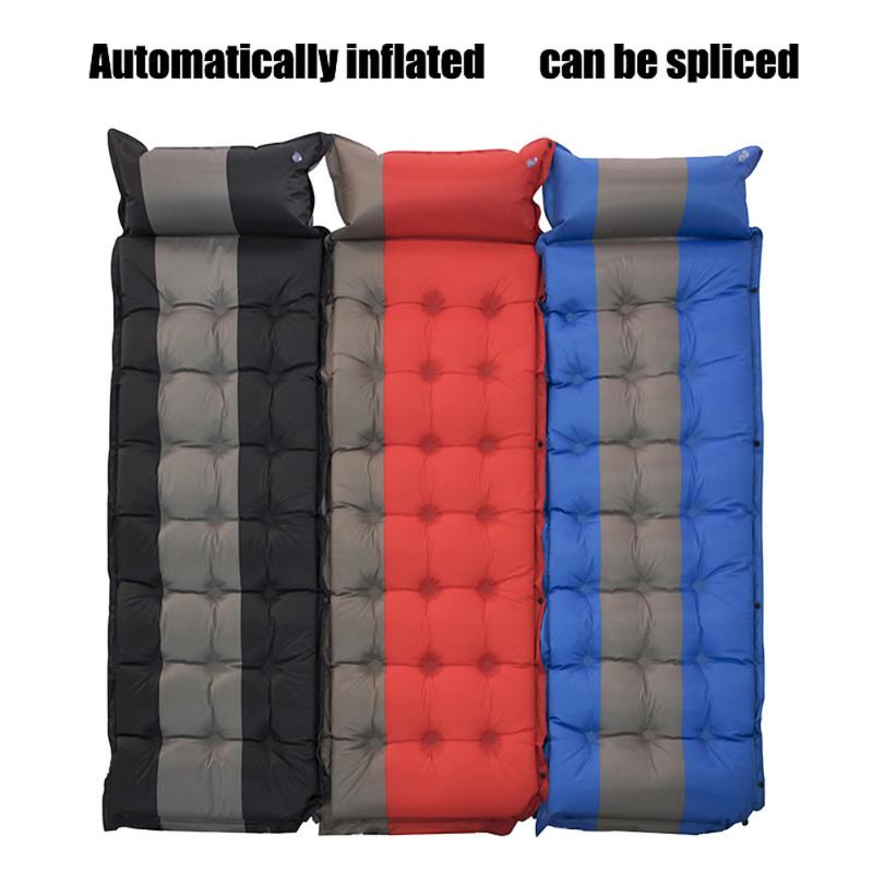 

Inflatable Mattress Self Inflatable Mattresses Camping Mattress Can Be Spliced Outdoor Mat Camping Tent Mat Sleeping Pad Cushion