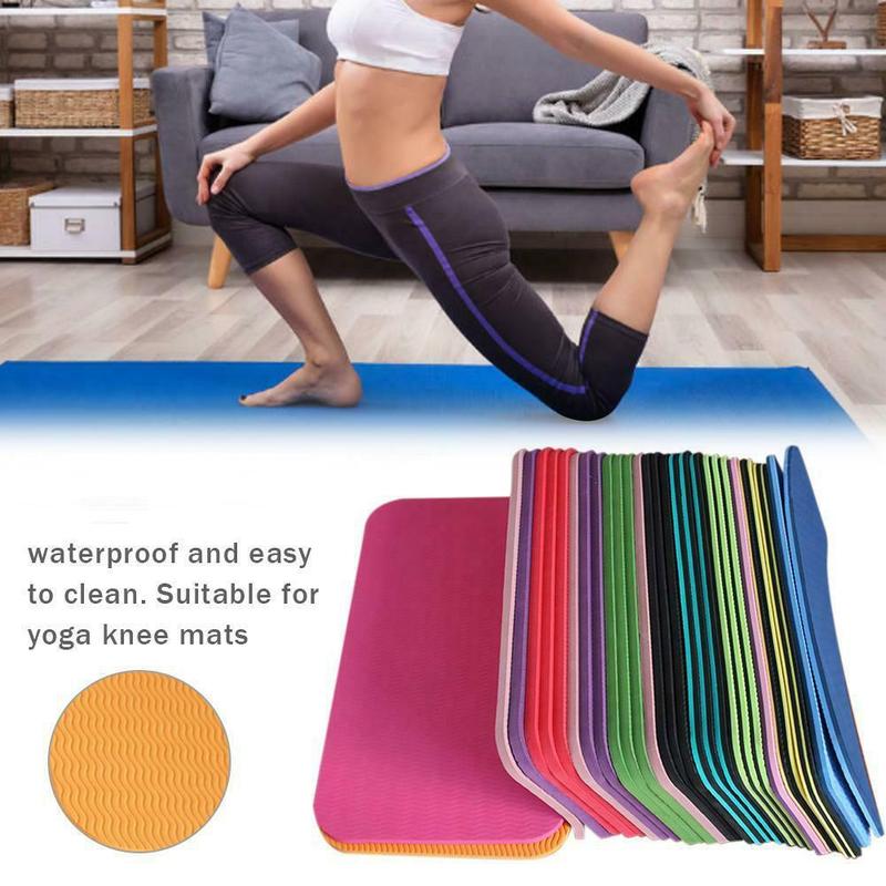 

1pc Yoga Mat Knee Pad Non-slip Anti Slip Moisture-resistant Yoga Mats For Plank Pilates Exercise Sports Fitness Workou, Red