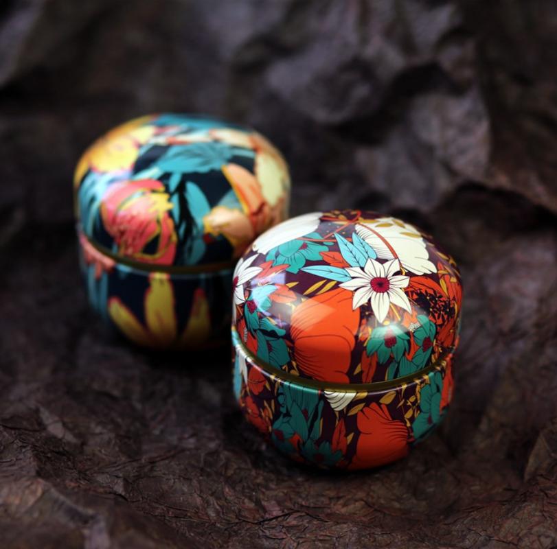 

Unique mini tin flower box DIY Event party favor gifts container candy chocolate boxes for wedding guests return gifts