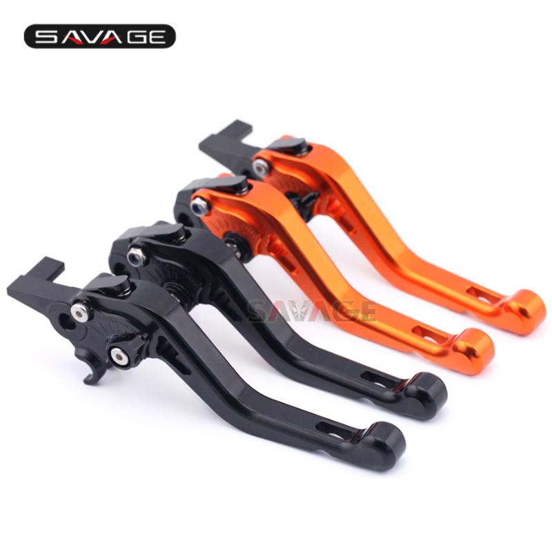 

Short Brake Clutch Levers For 640 2004-2007, 950 990 Adventure/S/R 2003-2013 Motorcycle Accessories CNC Adjustable