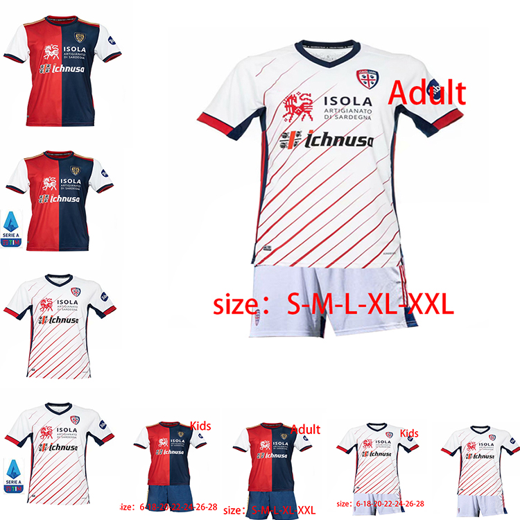 

2020 2021 Soccer Jersey NAINGGOLAN Cagliari Calcio JOAO PEDRO SIMEONE NAINGGOLAN ANDEZ 20 21 Maglie da Calcio Football Shirt home away, Black;yellow