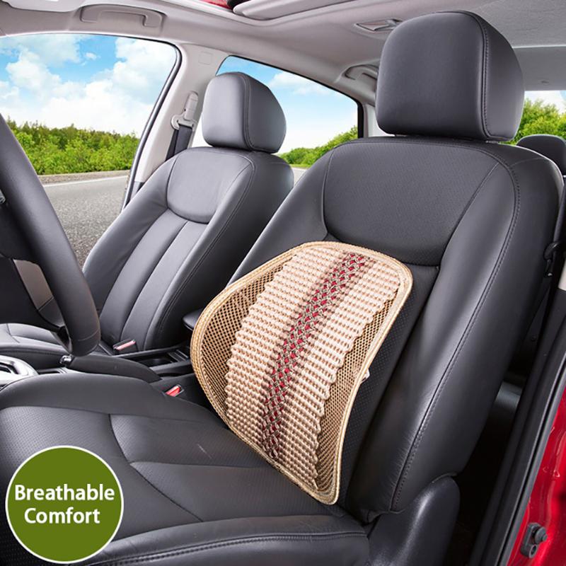 

Universal Car Lumbar Support Double-Layer Mesh Back Support Cushion For Office Chair Sofa Seat Back Pad Car Accessories