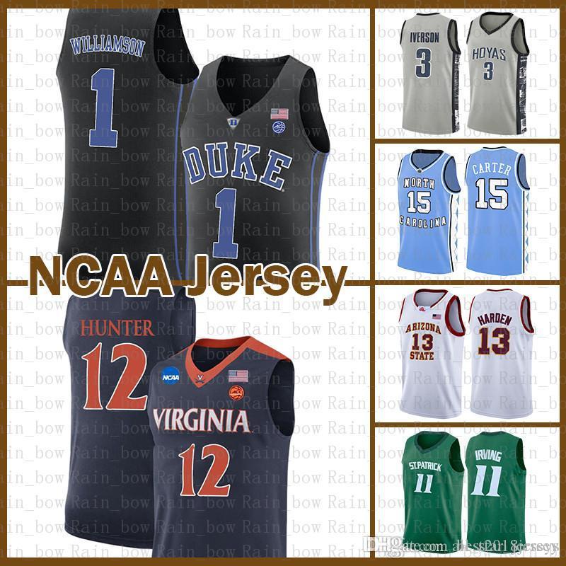

De'Andre 12 Hunter cheap sale Jersey Zion 1 Williamson Kyrie LeBron 23 James NCAA Irving Dwyane 3 Wade Kawhi Stephen 30 Curry Leonard B