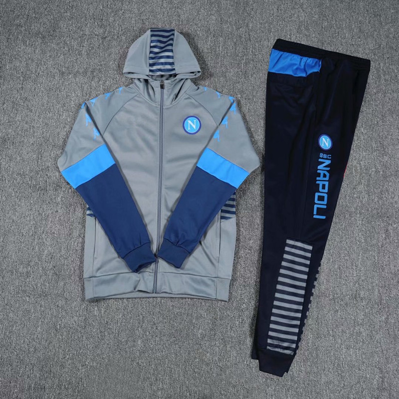

Jacket 2021/21 Zielinski Hamsik Soccer Callejon Napoli TrackSuit 2021 Long Naples Zipper 2021/2021 Insigne SSC Set Veste Suit Lliqi, Black
