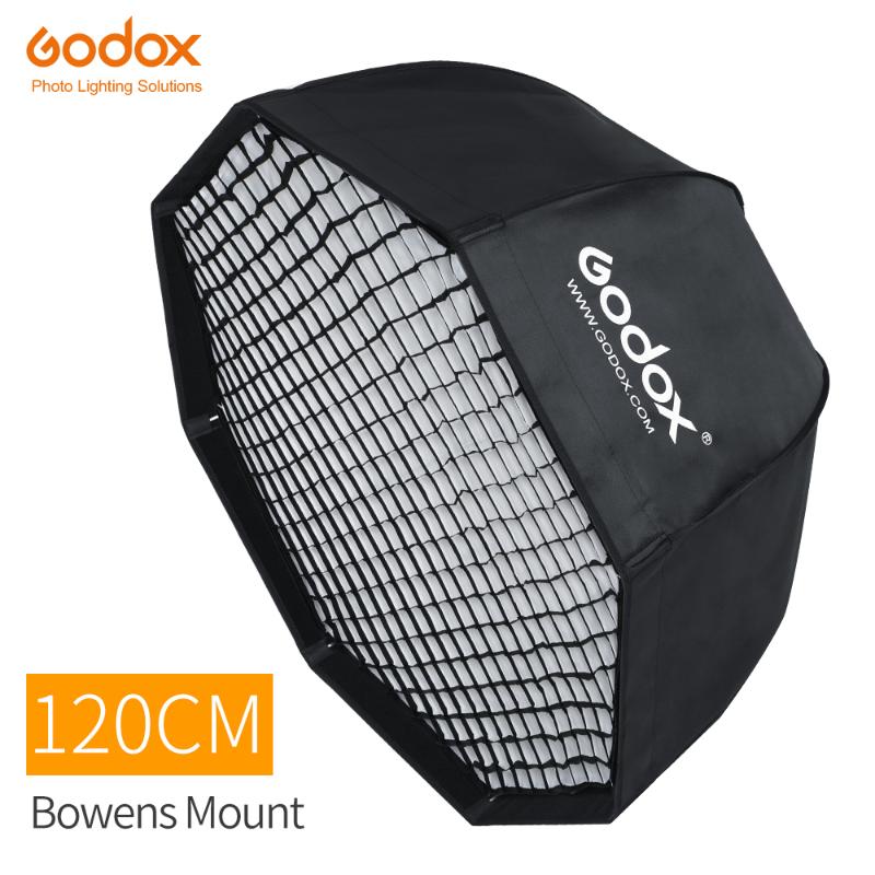 

Godox SB-UE 120cm 47in Portable Octagonal Umbrella Softbox with Honeycomb Grid for Bowens Mount Studio Flash Softbox