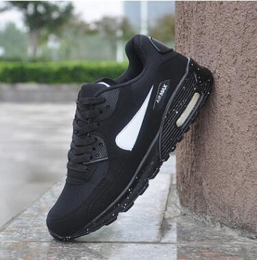 

FREE SHIPPING new Mens Sneakers Shoes classic 90 Men and women casual shoes Black Red White Breathable Sports Shoes