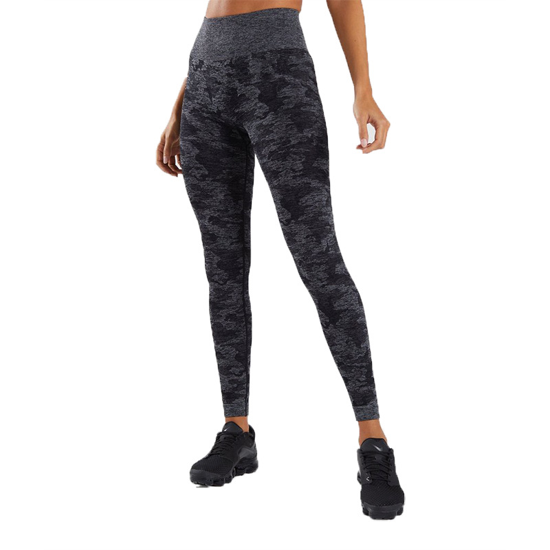 

Womens Seamless Camo Yoga Fitness Leggings Gym Sportswear High Waist Pants yoga pants Workout Gym Sport Leggings dropship, Black