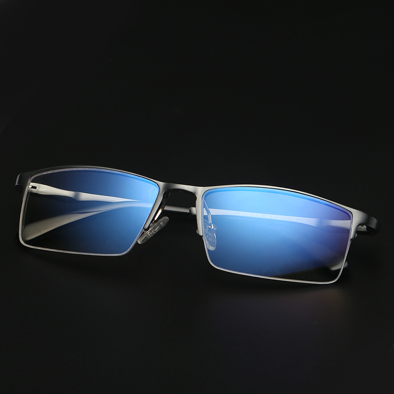 

New Aluminum Magnesium Computer Anti Blue Light Blocking Glasses Filter Reduces Digital Eye Strain Clear Regular Improve Comfort
