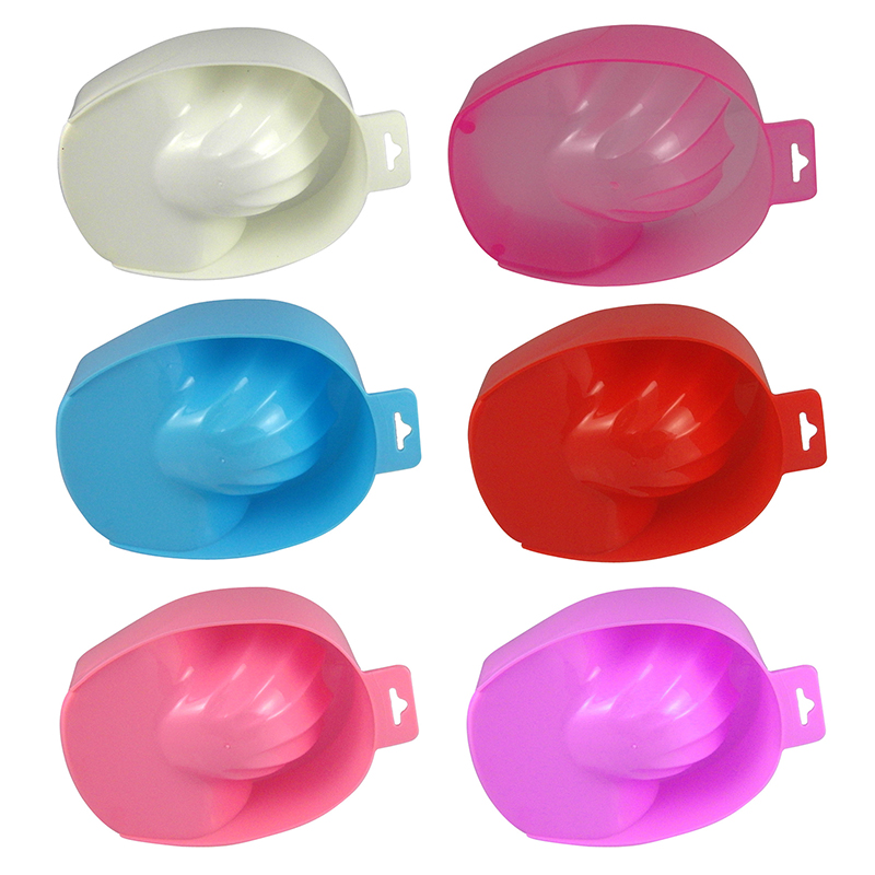 

Professional Nail Art Accessories Soak Bowl Tray Hand Wash Nail Art Treatment Remove Manicure Tray DIY Salon Spa Bath Tools