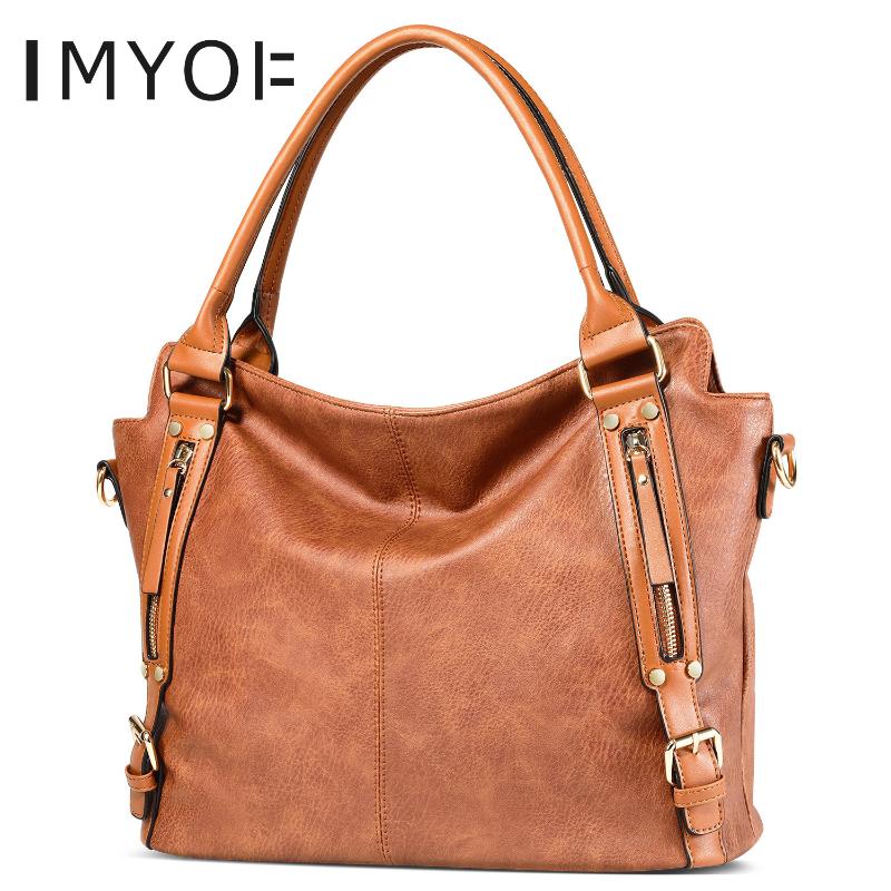 

2020 Luxury Handbags Women Shoulder Bag Large Tote Bags Hobos Soft Leather Ladies Crossbody Messenger Bag for Women Hand Bags, Brown