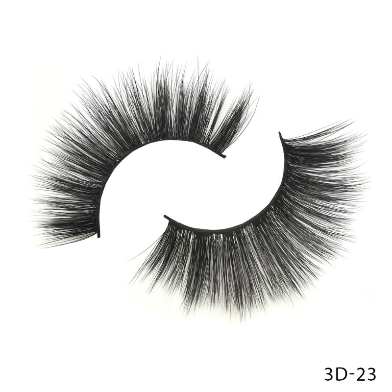 

Haever 5 Pairs 3D Eyelashes Hand Made Natural Long Faux Mink Lashes High Quality False Lashes Extensions Maquiagem Makeup Tool