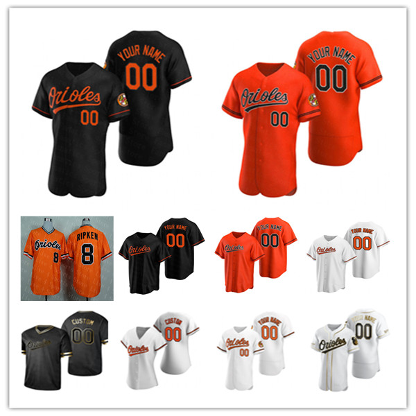 

New Heston Kjerstad Jersey Keegan Akin Trey Mancini Chris Davis Cal Ripken Kolten Wong Richie Martin Jim Palmer Jose Iglesias Dylan Bundy, Men retro black