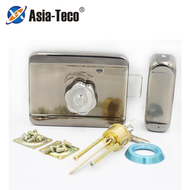 

DC12V Metal Electric lock gate lock Access Control system Electronic integrated Door Rim