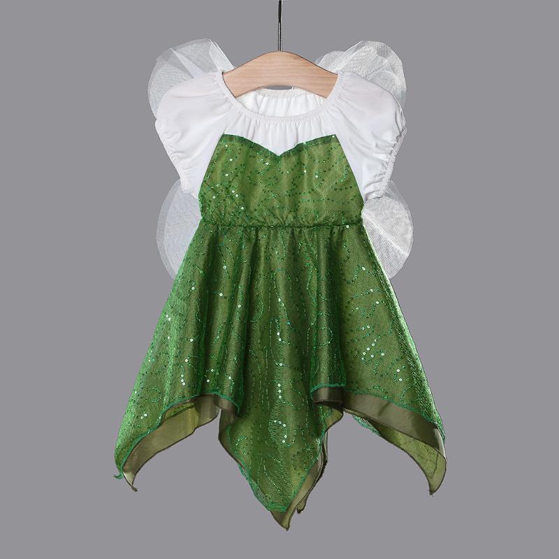 

Glisten Party Girl Dress Cute Baby Girl Princess Birthday Pageant Party Dress For Kids Clothes Green Girls vestido menina, 01