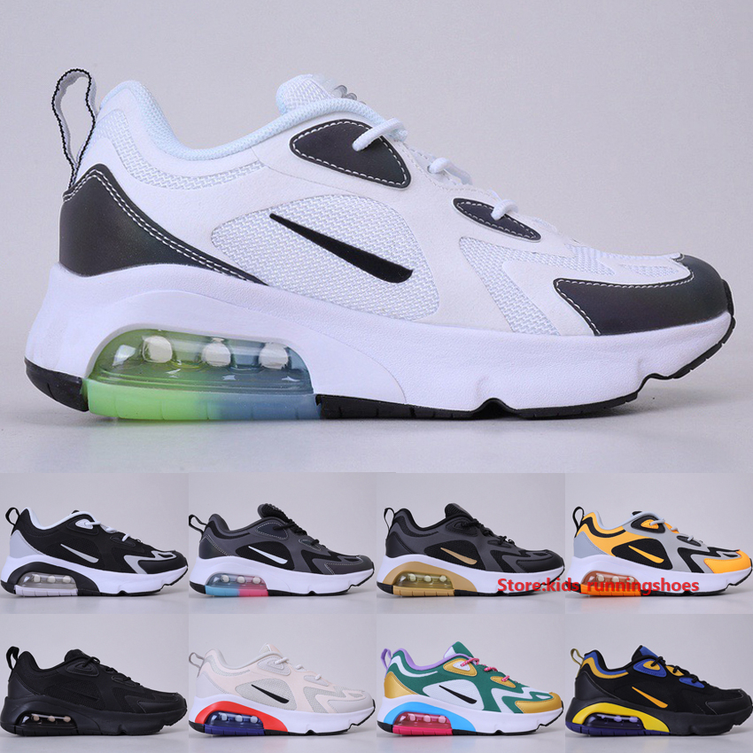 

Top 200 Men Women Running Shoes 2020 Design Oracle Aqua Black Metallic Gold Thunder Grey Hot Punch MAX200 Outdoor Sneakers Size 36-45, #009